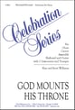 God Mounts His Throne SATB choral sheet music cover
